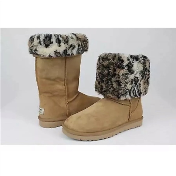 leopard print ugg boots